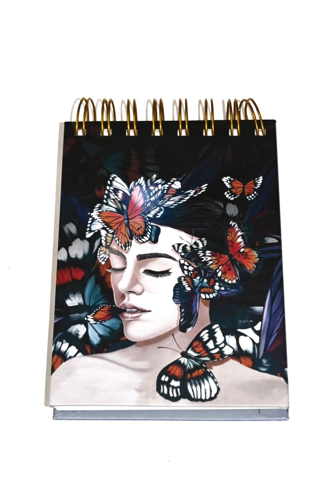Mini libreta - Mariposa