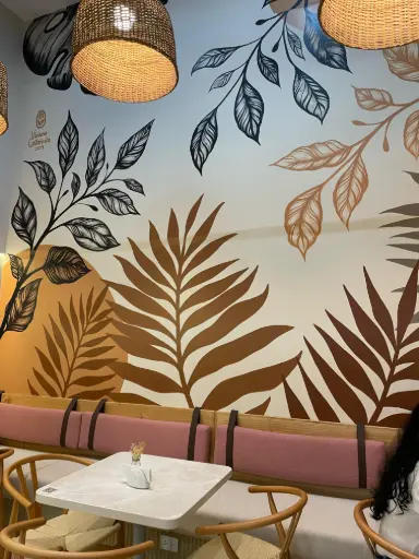 [22222222] Mural de Plantas minimalista
